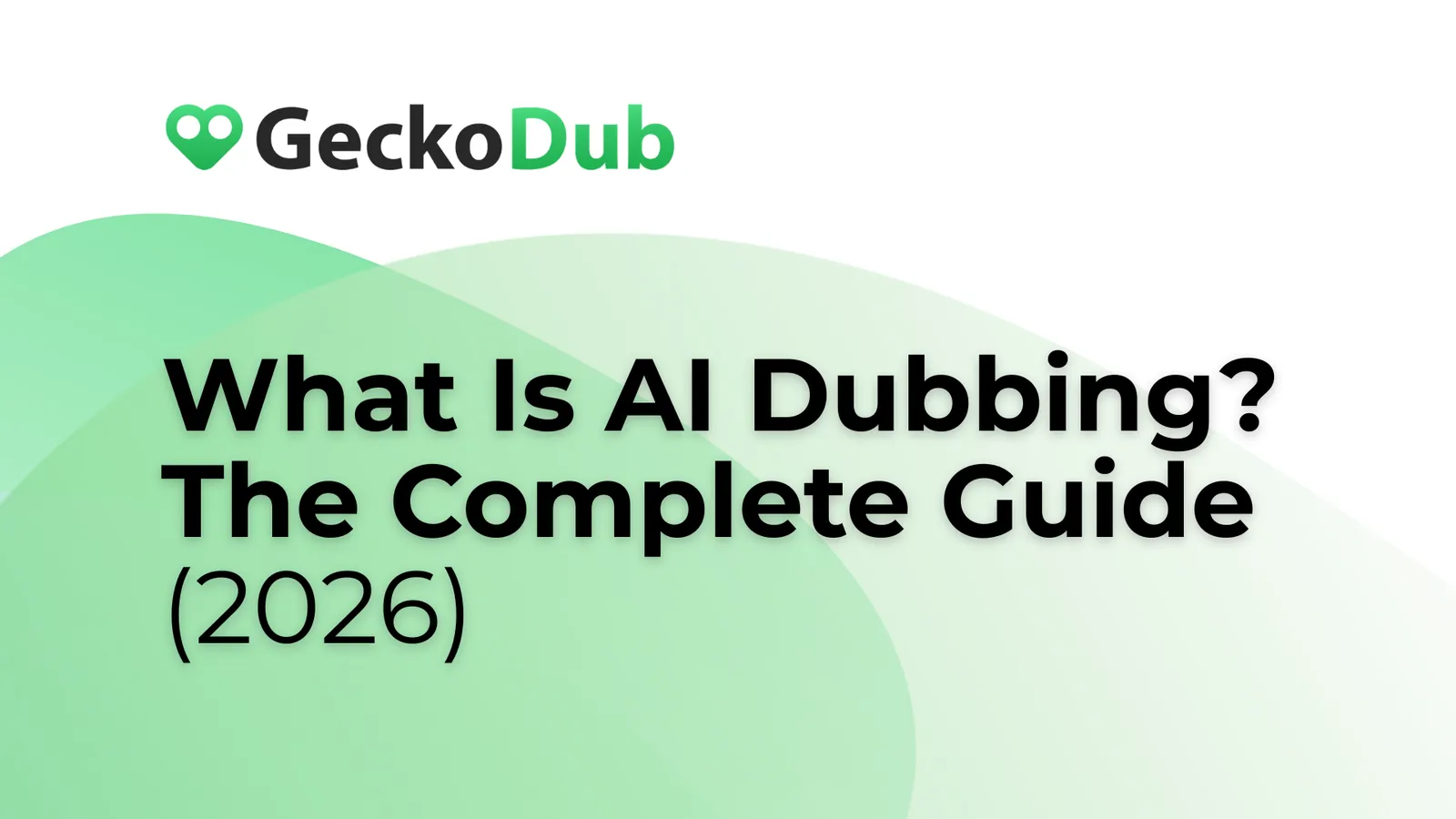 How AI dubbing translates and re-voices a video, step by step